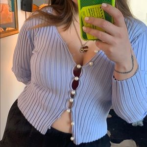 Blue Shekou Cardigan